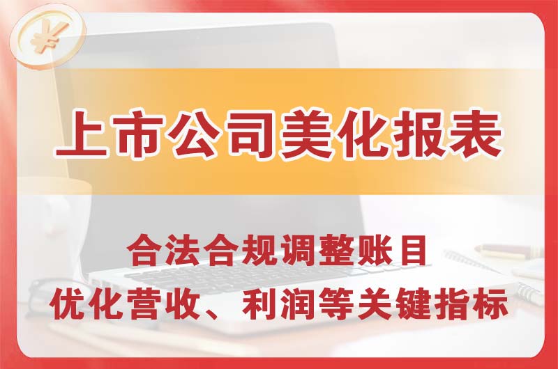 海安上市公司美化报表
